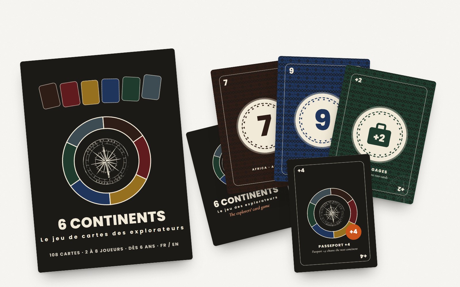 6 Continents : visuel de présentation